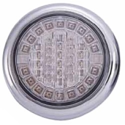 Lampa stop auto rotunda LED cu functii de Marsariei-Semnalizare 12/24V Lampa stop auto rotunda LED cu functii de Marsariei-Semnalizare 12/24V